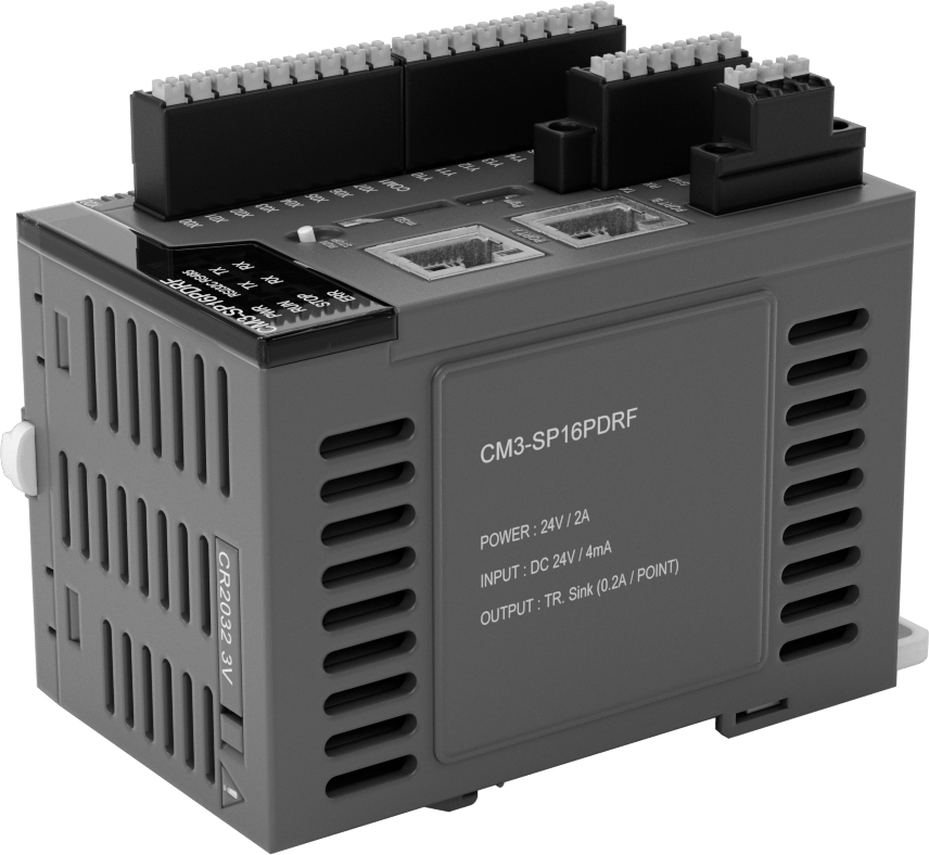 PLC, 2 Ethernet Bağlantısı ve 8 Röle Çıkışı