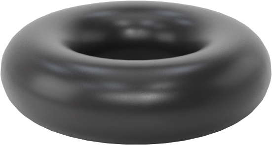 Ultra Kimyasal Dirençli Ffkm 4079 O-Ring, 1/16 Kesirli Genişlik, Dash Numarası 005