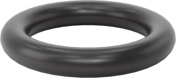 Ultra Kimyasal Dirençli Ffkm 4079 O-Ring, 1/16 Kesirli Genişlik, Dash Numarası 011