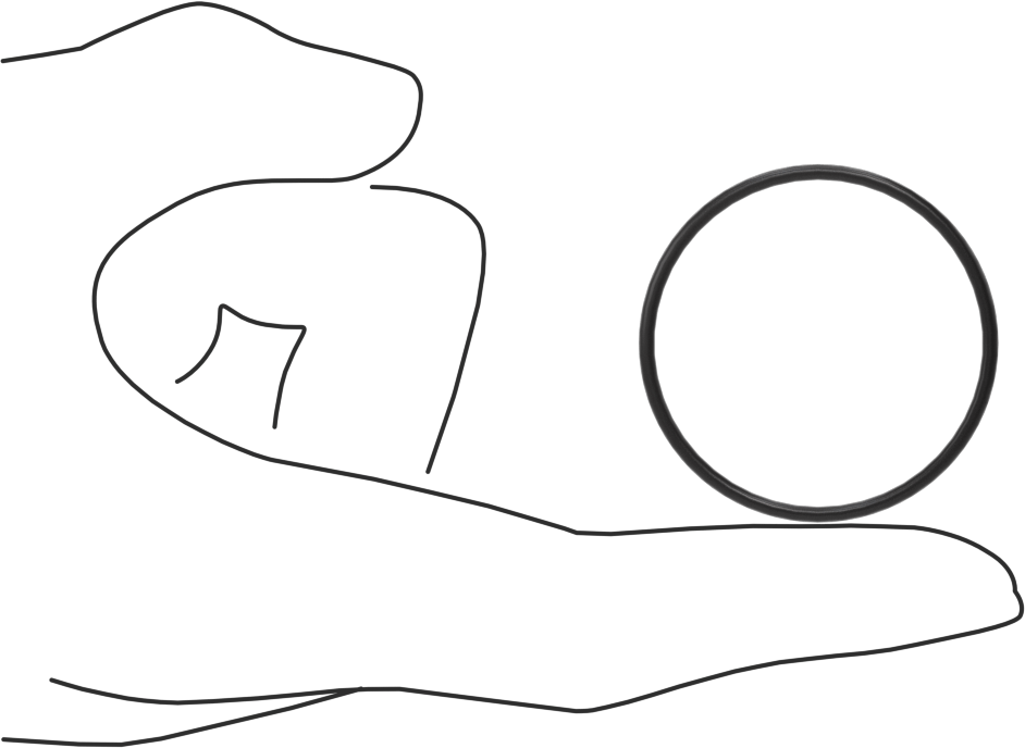 Ultra Kimyasal Dirençli Ffkm 4079 O-Ring, 1/16 Kesirli Genişlik, Dash No. 029