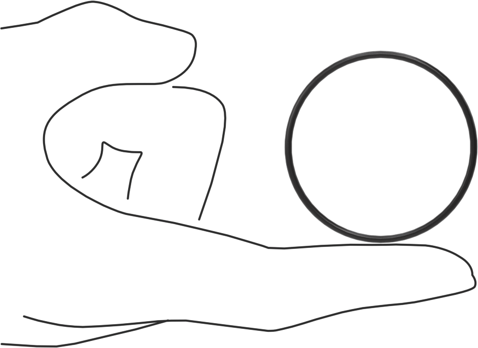 Ultra Kimyasal Dirençli Ffkm 4079 O-Ring, 1/16 Kesirli Genişlik, Dash Numarası 031
