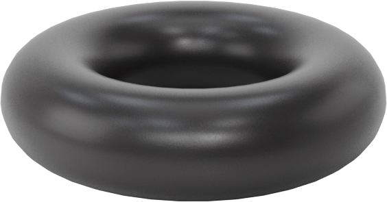 Ultra Kimyasal Dirençli Ffkm 4079 O-Ring, 3/32 Kesirli Genişlik, Dash Numarası 106