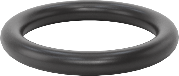 Ultra Kimyasal Dirençli Ffkm 4079 O-Ring, 3/32 Kesirli Genişlik, Dash Numarası 114
