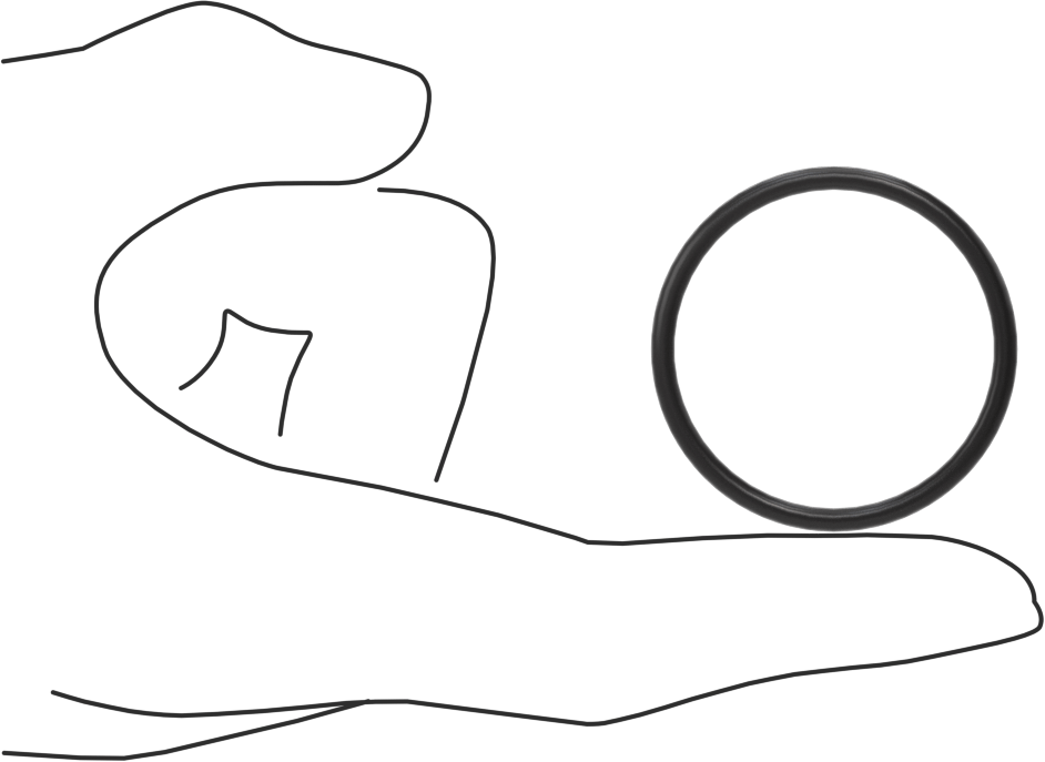 Ultra Kimyasal Dirençli Ffkm 4079 O-Ring, 3/32 Kesirli Genişlik, Dash No. 127