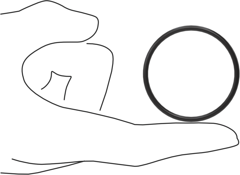 Ultra Kimyasal Dirençli Ffkm 4079 O-Ring, 3/32 Kesirli Genişlik, Dash No. 131