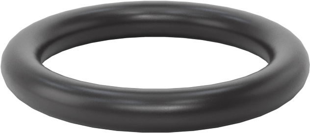 Ultra Kimyasal Dirençli Ffkm 4079 O-Ring, 1/8 Kesirli Genişlik, Dash No. 211