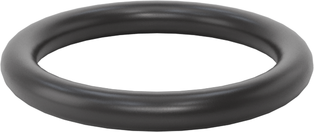 Ultra Kimyasal Dirençli Ffkm 4079 O-Ring, 1/8 Kesirli Genişlik, Dash Numarası 213