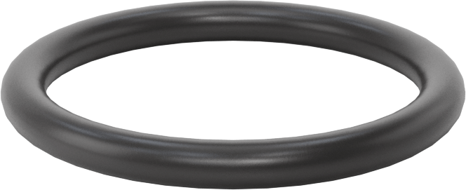 Ultra Kimyasal Dirençli Ffkm 4079 O-Ring, 1/8 Kesirli Genişlik, Dash Numarası 217