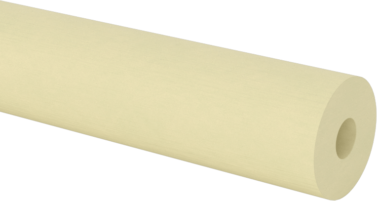 Halogensiz Garolite G-10 Tüp, 3/16" Duvar Kalınlığı, 9/16" OD, 3/16" ID, 48 inç Uzunluk