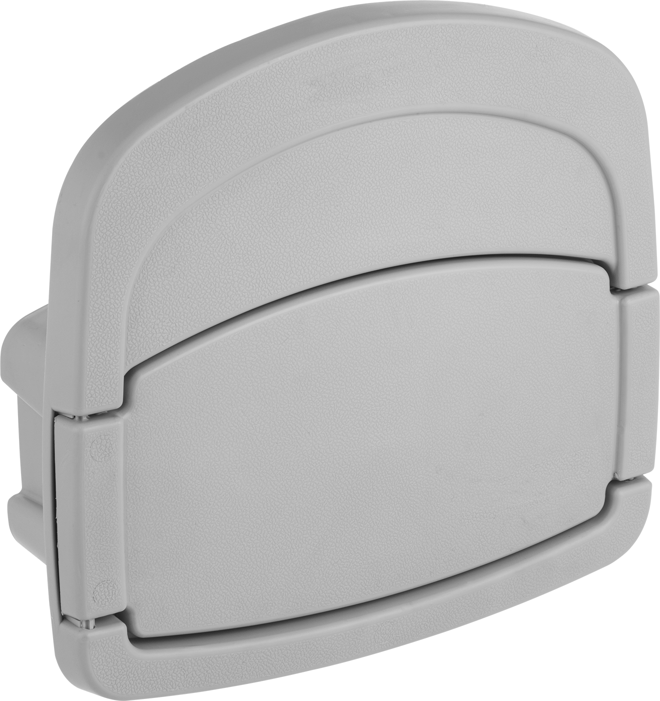 Slatwall Tutucu, 14-1/4 inç Çaplı Ürün için, Bej Plastik, 14-1/4" Toplam Genişlik