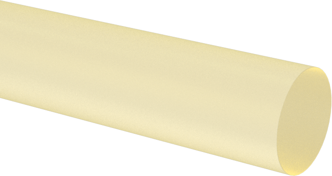 Sert Polisülfon Çubuk, 1/4" Çap