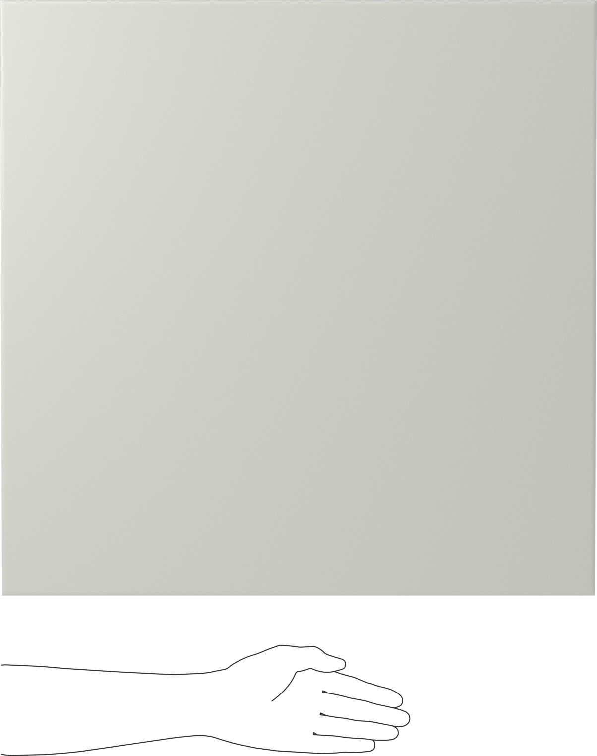 Gıda Endüstrisi Yağa Dayanıklı Buna-N Kauçuk, Levha, 24" x 24", 1/4" Kalınlık
