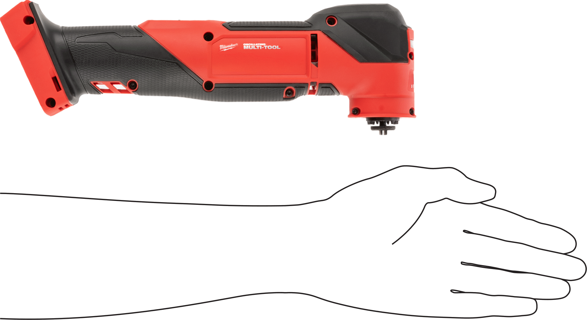 Akülü Salınımlı Alet, Milwaukee Model Numarası 2836-21