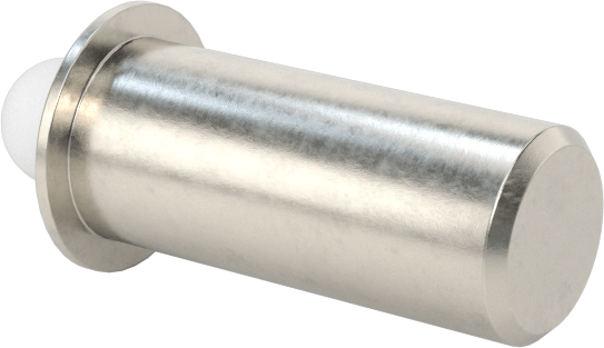 Basınçlı Paslanmaz Çelik Gövde Uzun Burunlu Yaylı Piston, Plastik Burun, 0,188 inç Gövde Çapı, 1,5-4,5 lb Burun Kuvveti