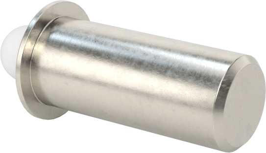 Basınçlı Paslanmaz Çelik Gövde Uzun Burunlu Yaylı Piston, Plastik Burun, 0,188 inç Gövde Çapı, 0,8-2 lb Burun Kuvveti