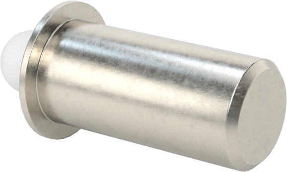 Basınçlı Paslanmaz Çelik Gövde Uzun Burunlu Yaylı Piston, Plastik Burun, 0,375" Gövde Çapı, 2,5-7 lb Burun Kuvveti