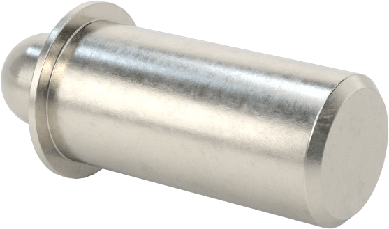 Basınçlı Paslanmaz Çelik Gövde Uzun Burunlu Yaylı Piston, Paslanmaz Çelik Burun, 0,25 inç Gövde Çapı, 2,5-6 lb Burun Kuvveti