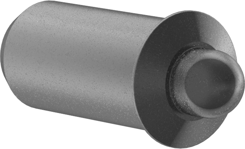 Presle Takılan Uzun Burunlu Yaylı Piston, Çelik Gövde, Çelik Burun, 0,31" Gövde Çapı, 4 ila 10 lb. Kuvvet