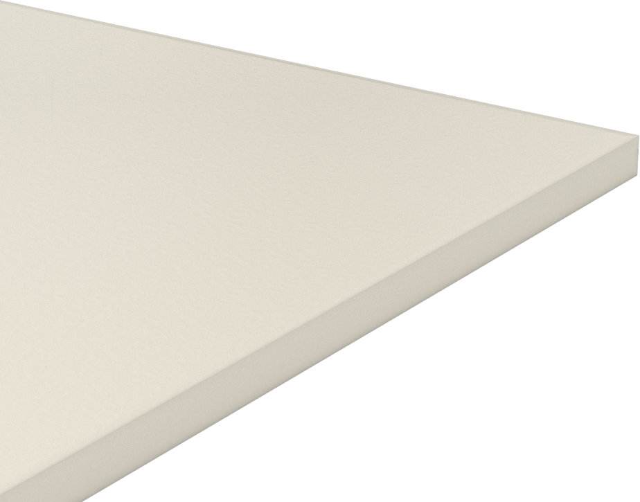 Rigid Cam Dolgulu Delrin® Asetal Reçine, Levha, 12" x 12" x 3/8"