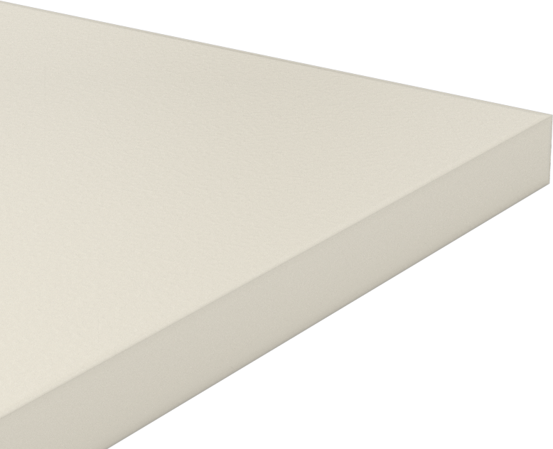 Rigid Cam Dolgulu Delrin® Asetal Reçine, Levha, 6" x 6" x 3/8"