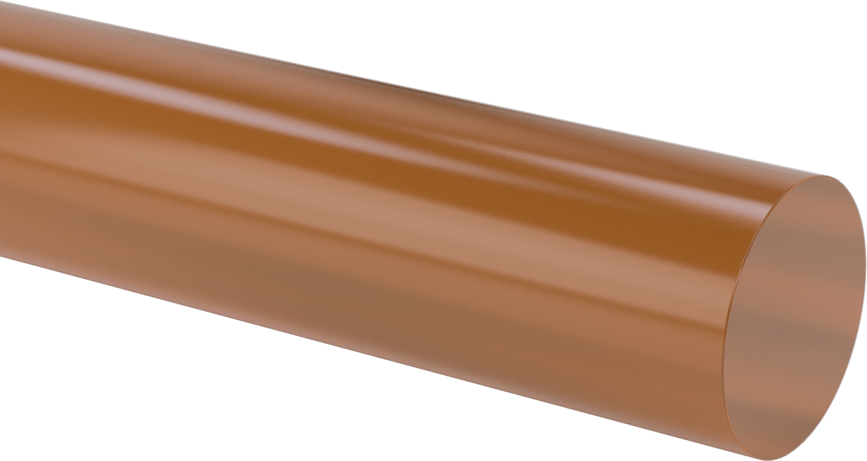 Elektrik Yalıtımlı Ultem PEI Çubuk, 3-1/2" Çap