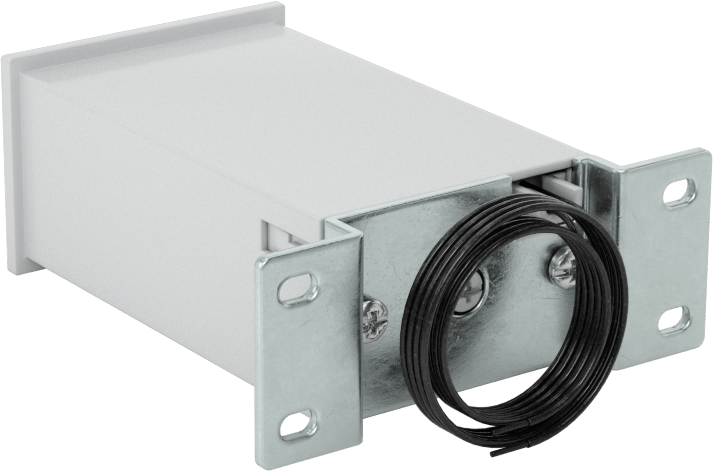 Tel Uçlu Elektrikle Çalışan Sayaç, Yüzeye Montaj, 1,2“ x 2,6” x 2,9" Toplam, 120V AC