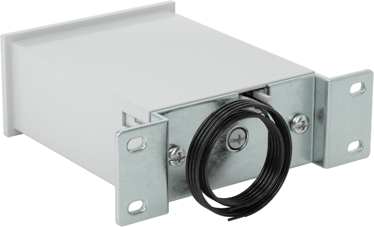 Tel Uçlu Elektrikle Çalışan Sayaç, Yüzeye Montaj, 1,2“ x 3,1” x 2,9" Toplam, 120V AC