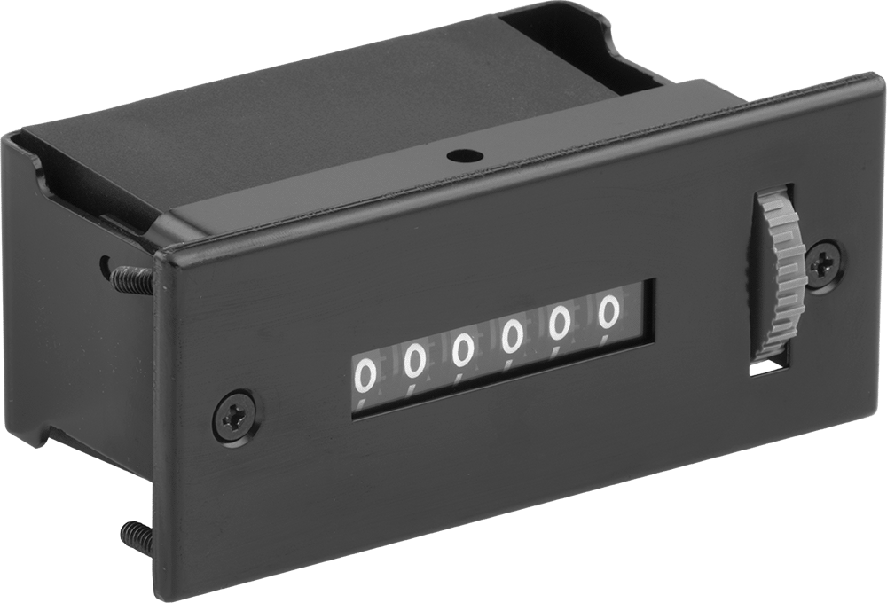 Tel Uçlu Elektrikle Çalışan Sayaç, Panele Monte, 600 Adet, 1,9 inç x 4,5 inç x 2,3 inç Toplam, 120V AC