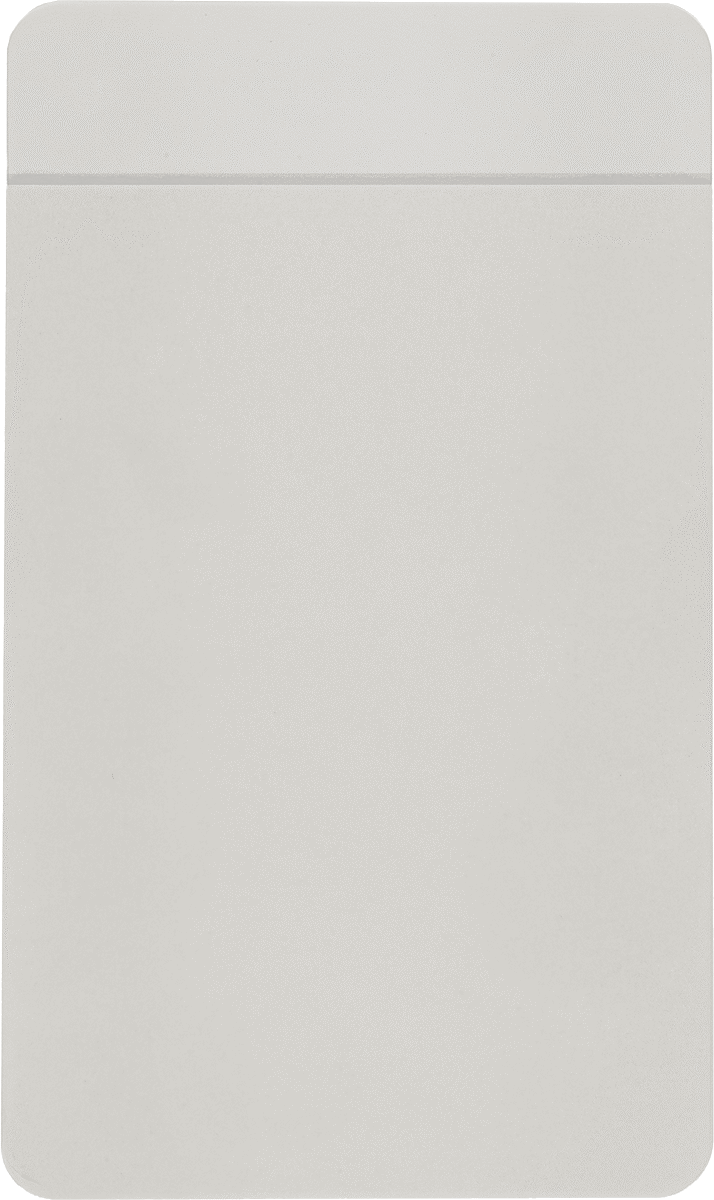 Laminasyonlu Kapaklı Üzerine Yazılabilir Etiketler, Beyaz Kağıt, 3-1/4“ Yükseklik x 5-1/2” Genişlik