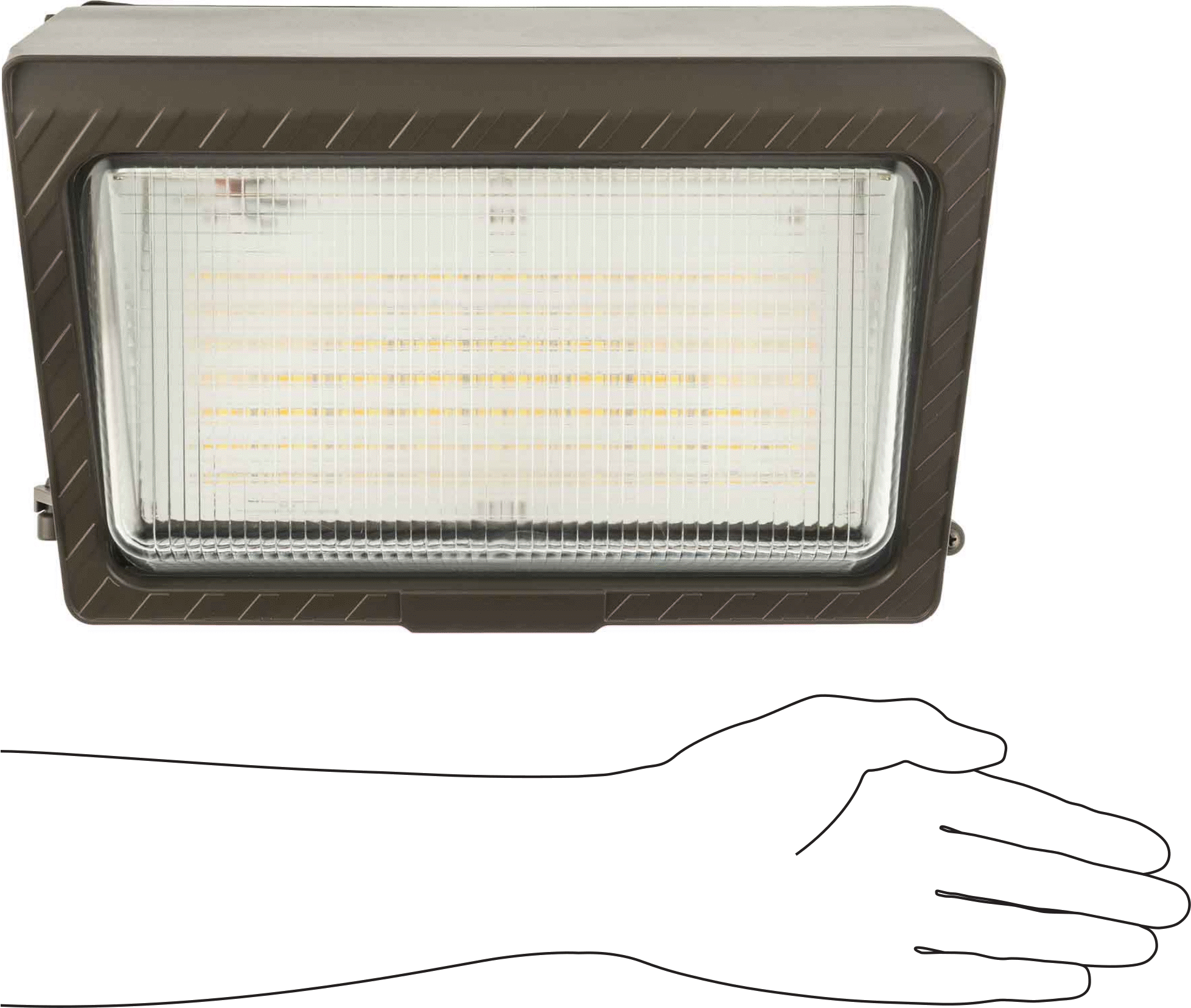 Dış Mekan Duvar Lambası, Ayarlanabilir Işın Açılı, 6000/7500/9000 Lumens