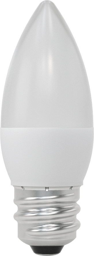 Vidalı Ampul, Koni, Orta Taban, 25 W Eşdeğer Akkor, Buzlu