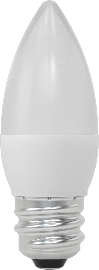 Vidalı Ampul, Koni, Orta Taban, 25 W Eşdeğer Akkor, Buzlu