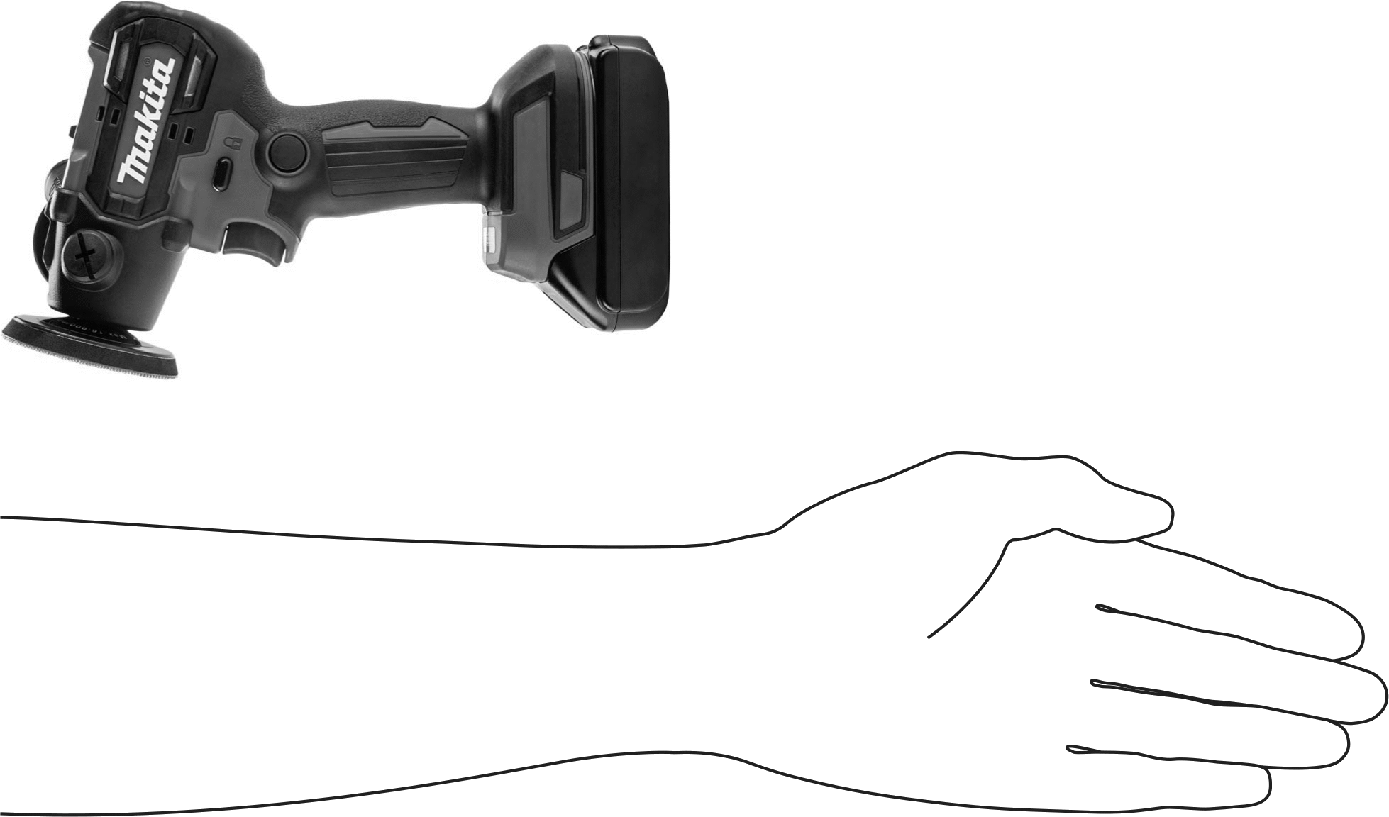 Akülü Parlatıcı, Makita Model Numarası Xvp01Z