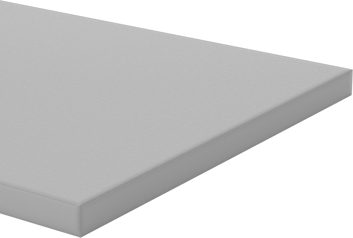Darbe ve Kimyasal Dayanıklı PVC Levha, 12" x 24" x 3/4"