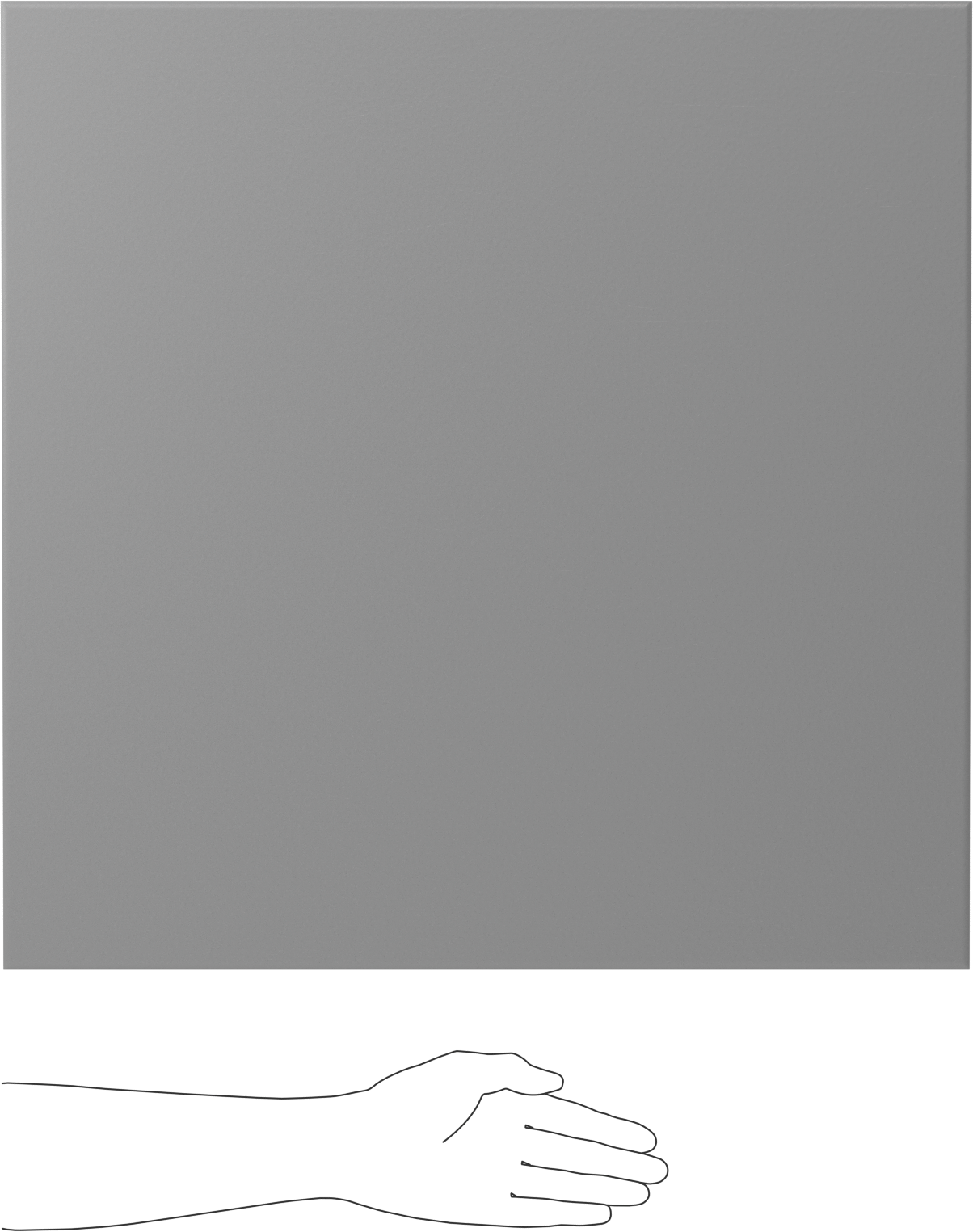 Darbe ve Kimyasal Dayanıklı PVC Levha, 24" x 24" x 1/8"