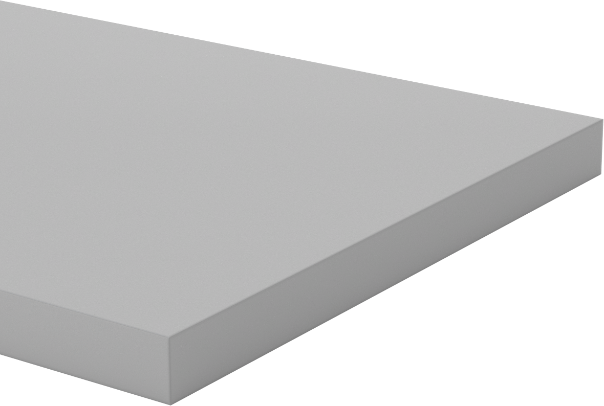 Darbeye ve Kimyasallara Dayanıklı PVC Levha, 12" x 24" x 1"