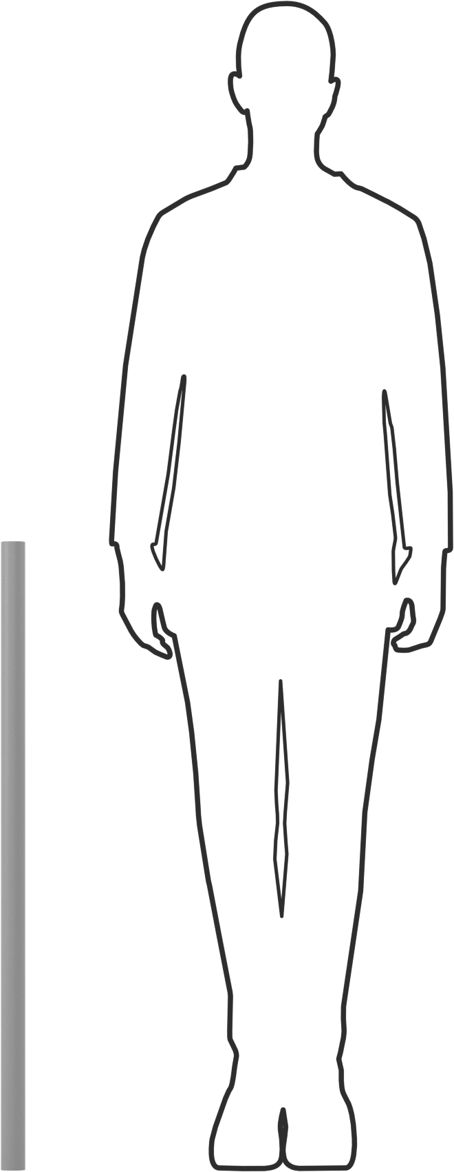 Darbeye ve Kimyasallara Dayanıklı PVC Çubuk, 1-3/8" Çap