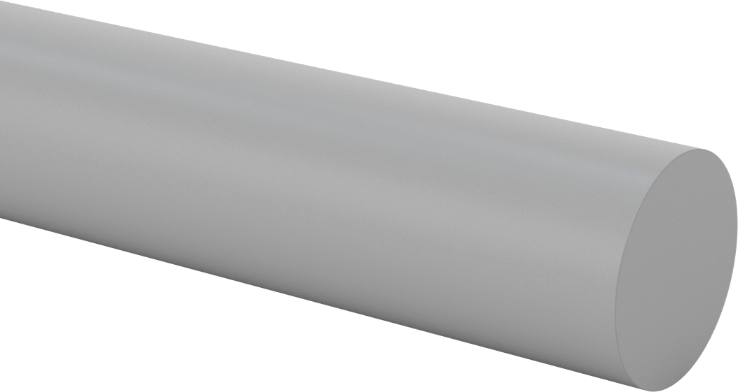 Darbeye ve Kimyasallara Dayanıklı PVC Çubuk, 2 inç Çap