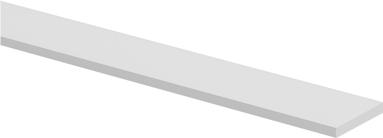 Neme Dayanıklı HDPE 1" Genişlik, 0,02" Kalınlık