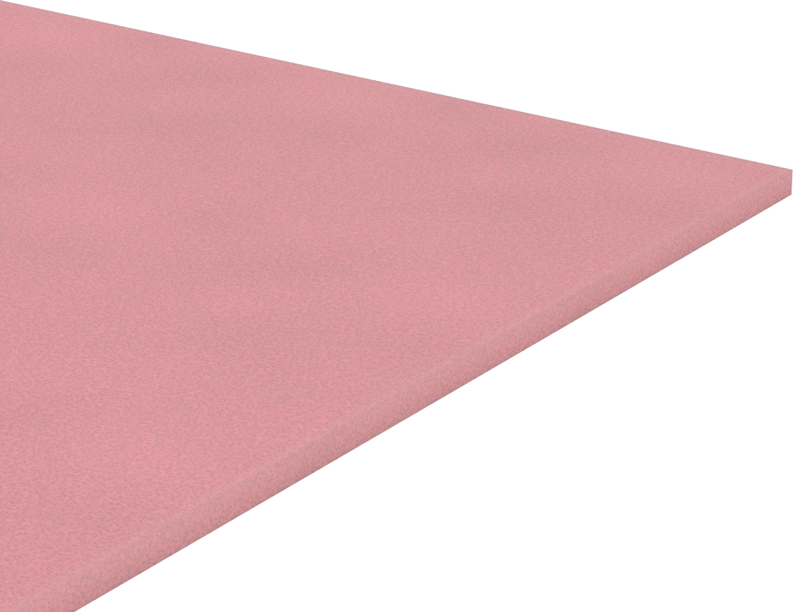 Antistatik Süper Yastıklama Köpüğü, Poliüretan, 24“ x 24” x 3/8" Levha