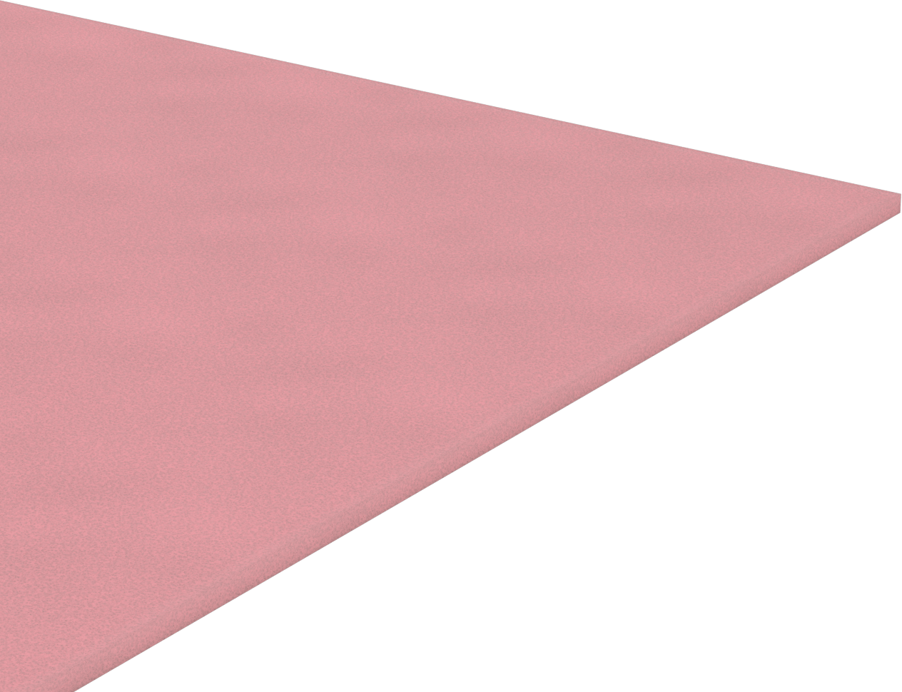 Antistatik Süper Yastıklama Köpüğü, Poliüretan, 36 inç x 36 inç x 3/8 inç Levha