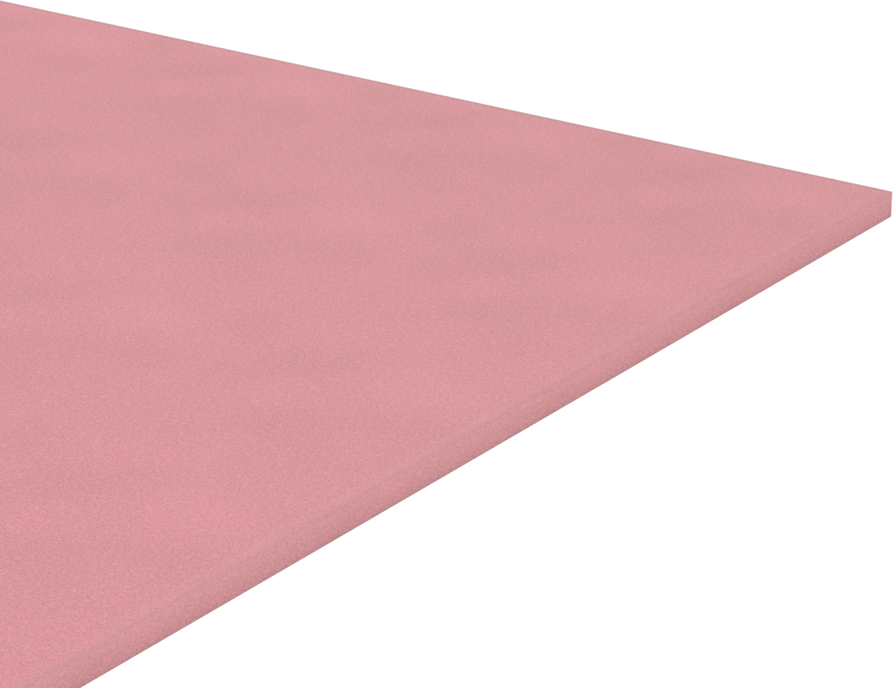 Antistatik Süper Yastıklama Köpüğü, Poliüretan, 36“ x 36” x 1/2" Levha