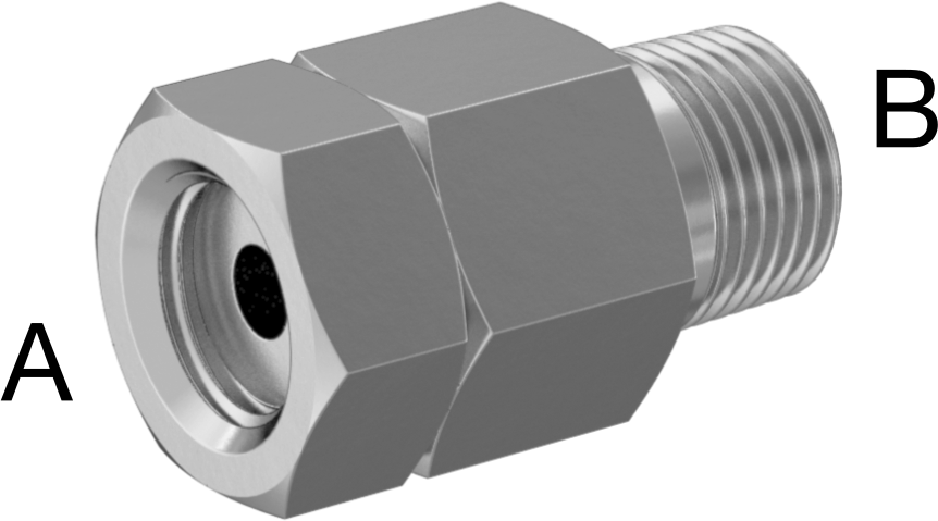 Hidrolik Sıvı için Çinko Kaplı Çelik Hortum Bağlantı Elemanı, Döner Adaptör, 1/4 NPSM Dişi x 3/8 NPT/NPTF Erkek