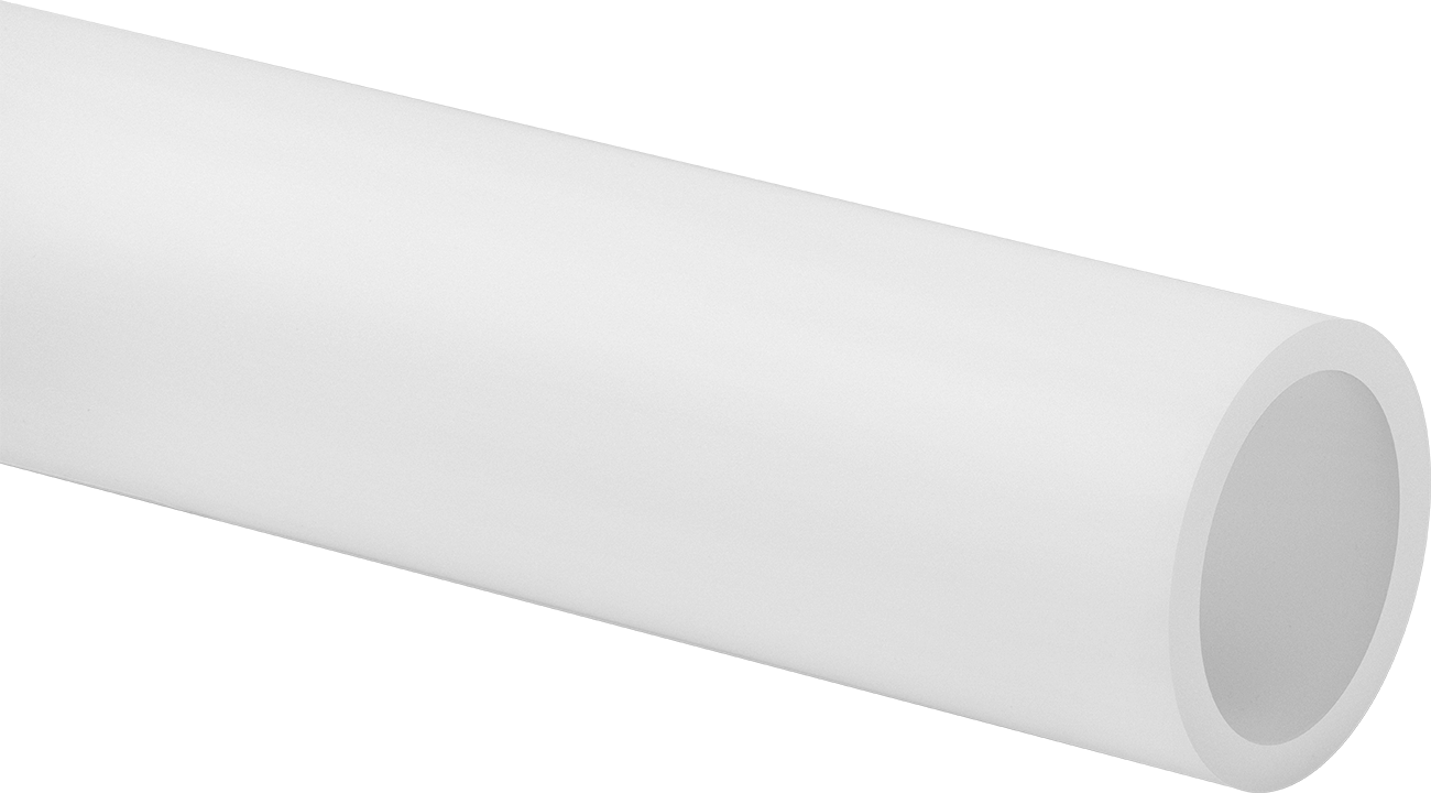 İşlenmesi Kolay Aşınmaya Dayanıklı Döküm Naylon Boru, 2-1/4" OD, 1" ID