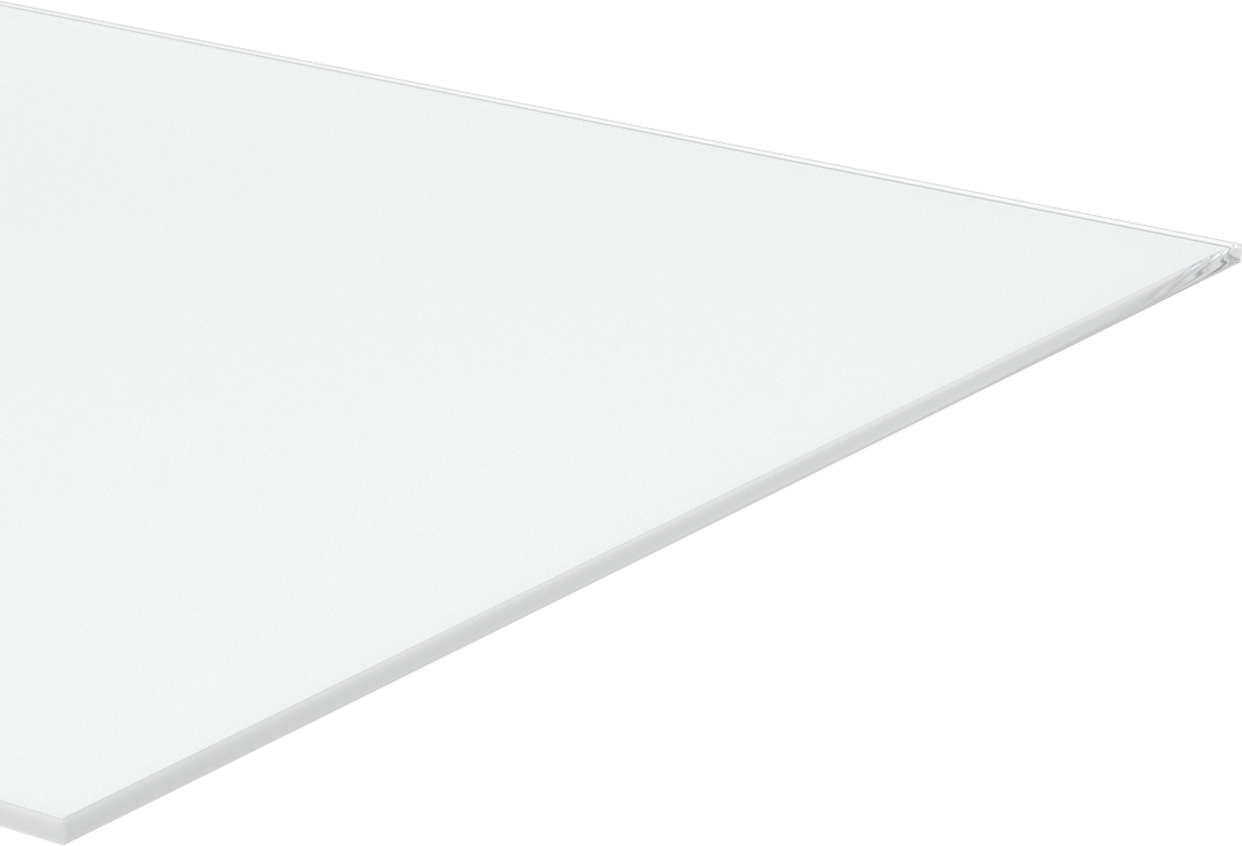 Çizilmez, UV ve Darbeye Dayanıklı Polikarbonat, 12" x 48" x 1/8", Şeffaf