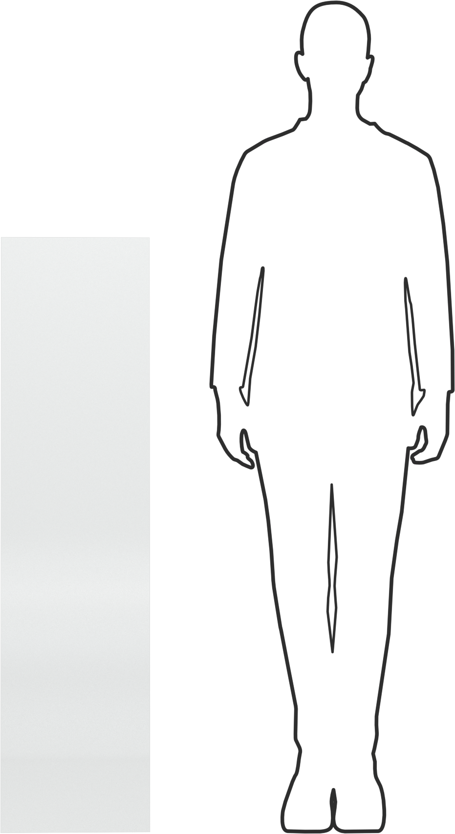Çizilmez, UV ve Darbeye Dayanıklı Polikarbonat, 12" x 48" x 1/16", Şeffaf