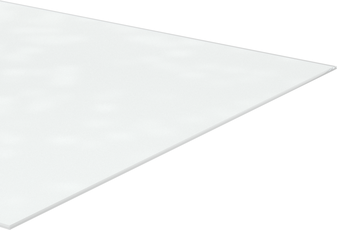 Çizilmez, UV ve Darbeye Dayanıklı Polikarbonat, 12" x 36" x 1/16", Şeffaf