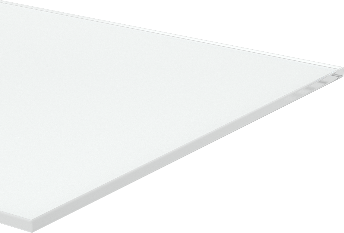 Çizilmez, UV ve Darbeye Dayanıklı Polikarbonat, 12" x 36" x 1/4", Şeffaf