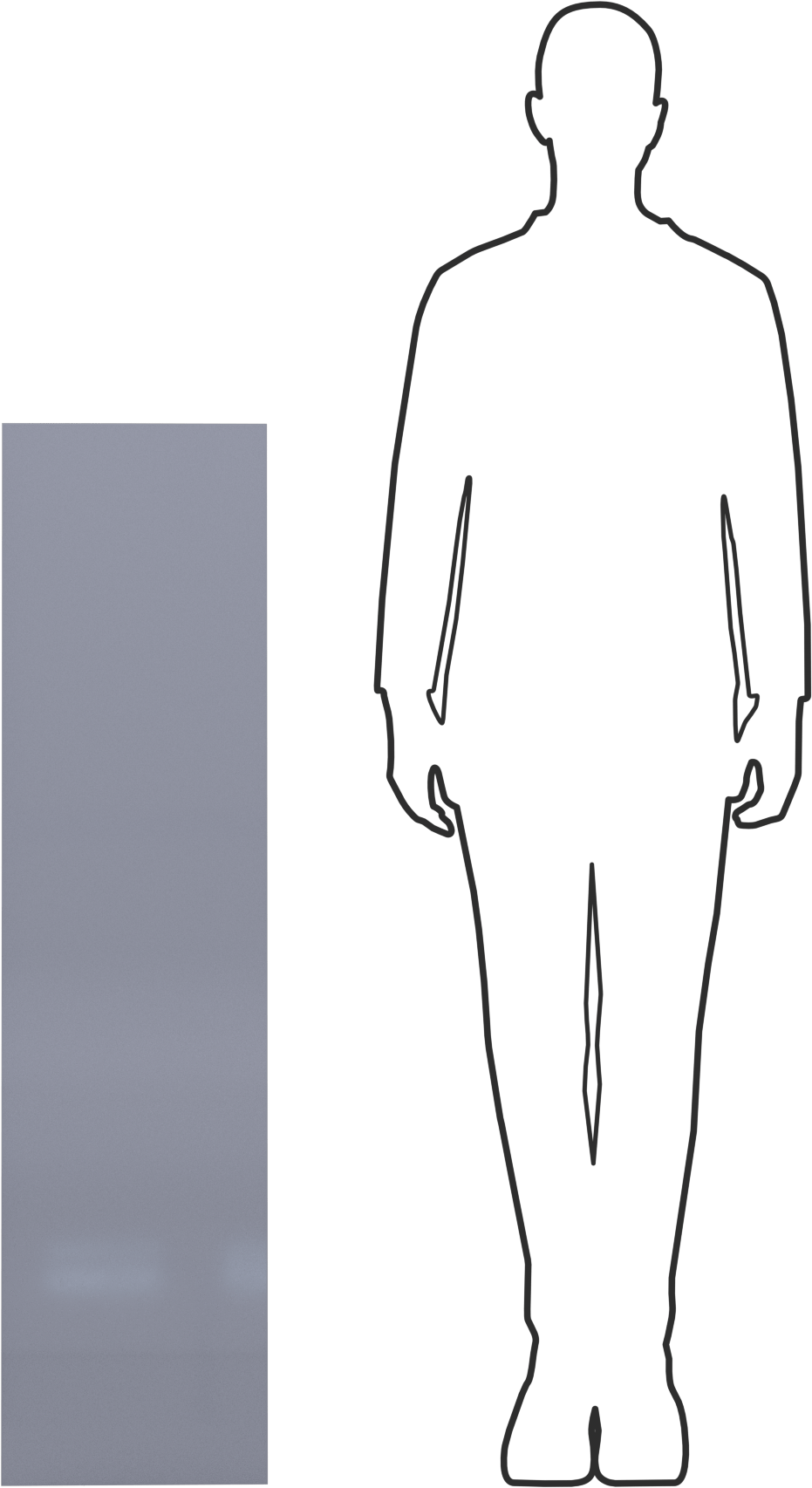 Çizilmez, UV ve Darbeye Dayanıklı Polikarbonat, 12" x 48" x 3/16", Gri