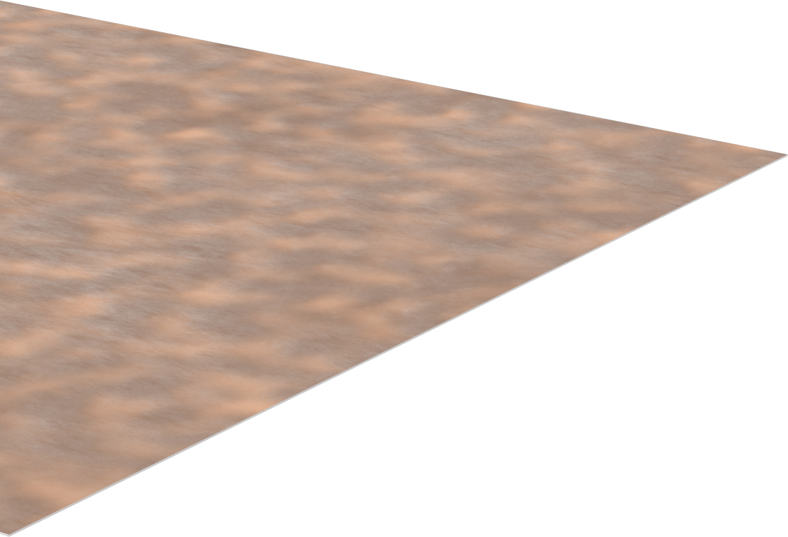 Kimyasallara Dayanıklı Kaygan Teflon® PTFE, Film, 12" x 24" x 0.015"